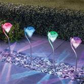 Lampa Solara estetica Exterioara de Gradina LED Tip Lampadar